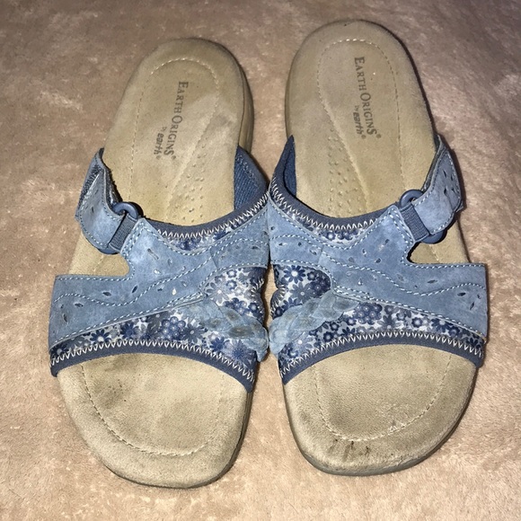 Earth origins by earth size 8 sandals blue - Picture 3 of 5